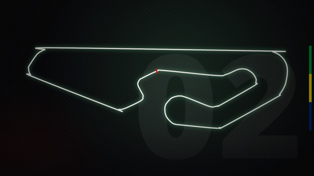 Round 2 — Grand Prix Of Brazil — circuit outline