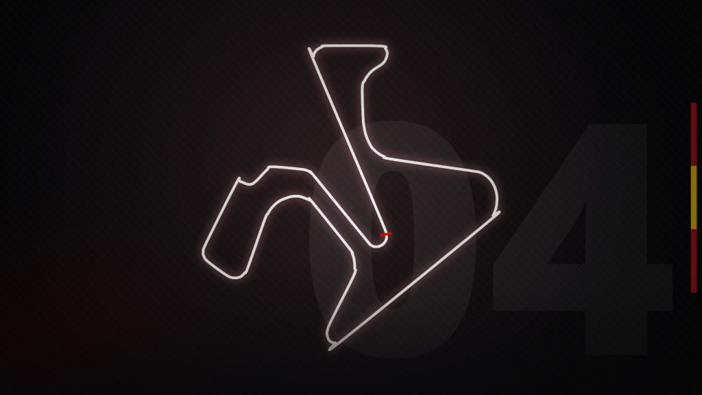 Round 4 — Grand Prix Of Spain — circuit outline