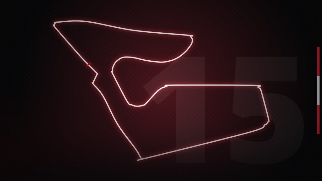 Round 15 — Grand Prix Of Austria — circuit outline