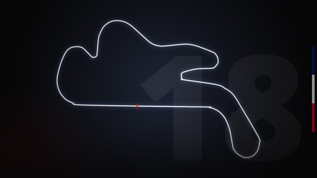 Round 18 — Grand Prix Of Australia — circuit outline