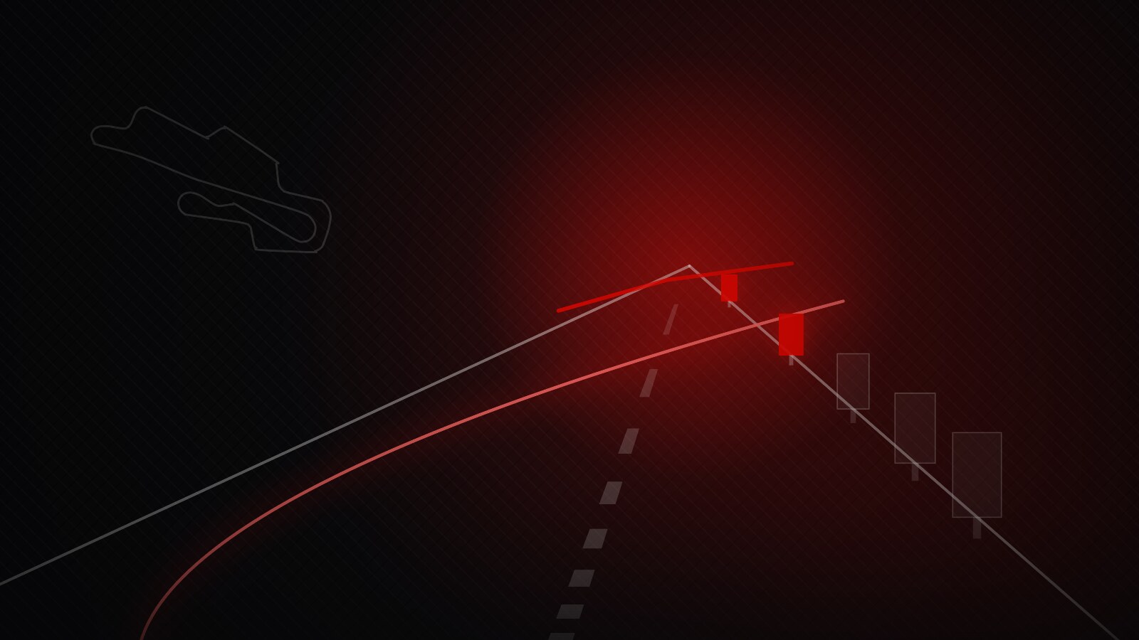 The braking zone is where the lap is won