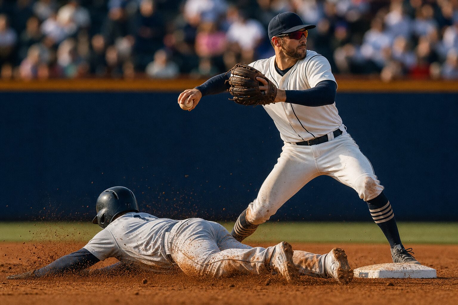 The double play is a two-second conversation