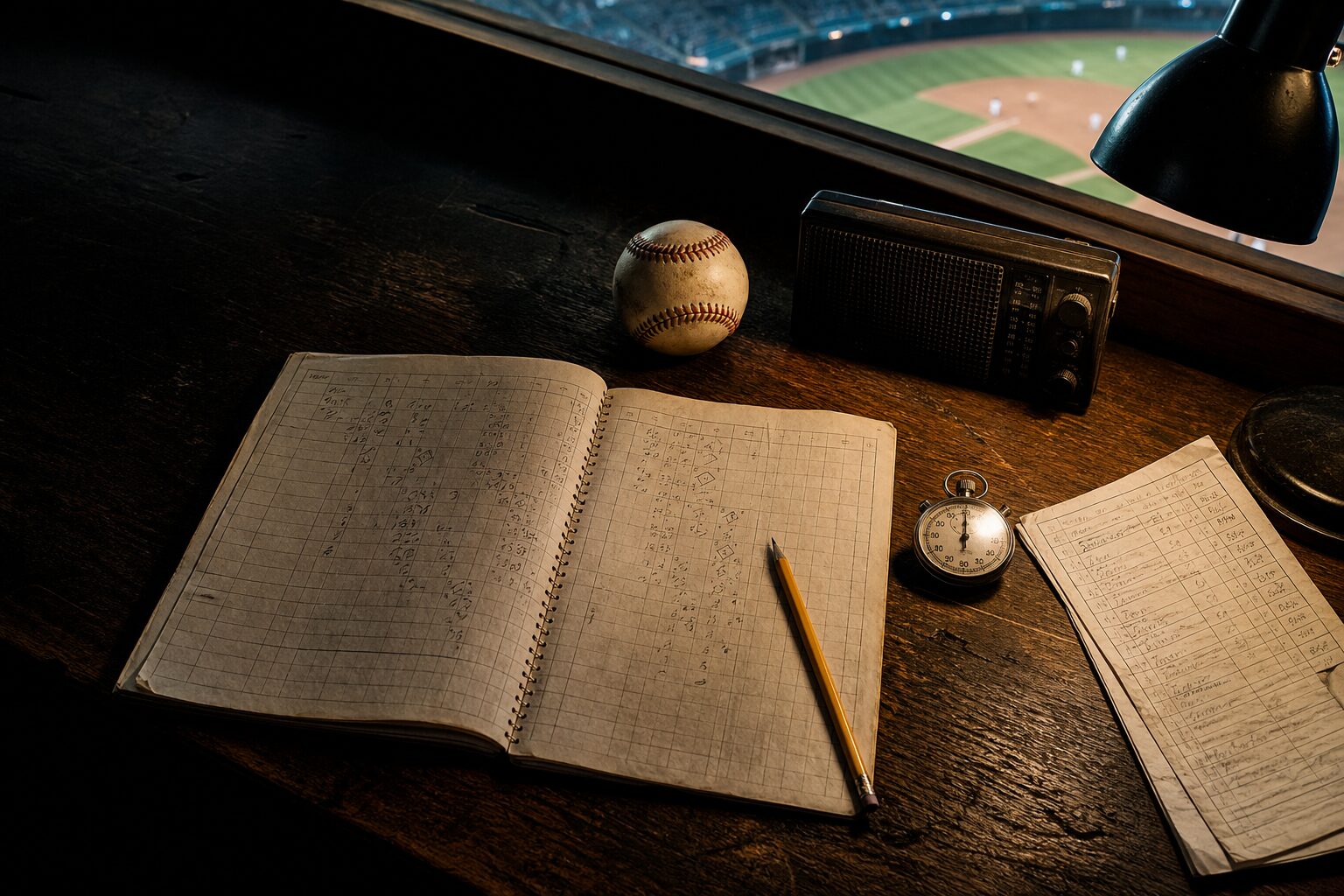 Inside the scorebook: reading tonight before first pitch