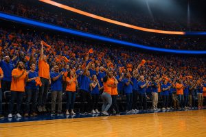 The Garden is already in playoff form