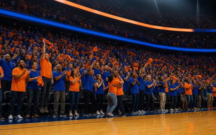 The Garden is already in playoff form