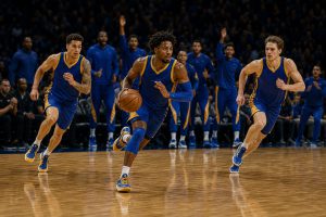 Golden State's bench is turning pressure into pace