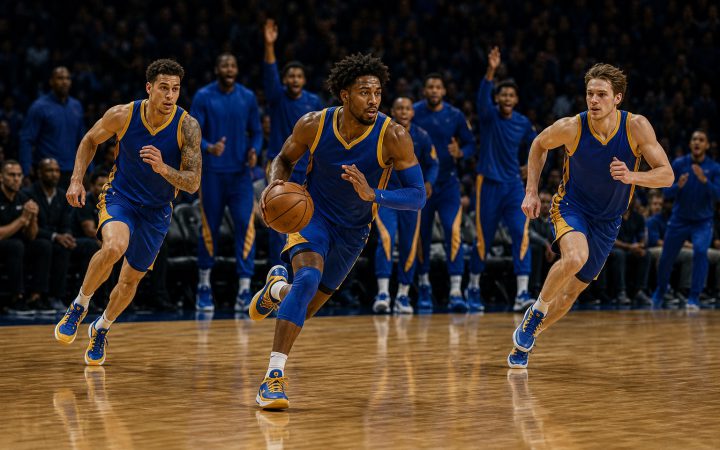 Golden State's bench is turning pressure into pace