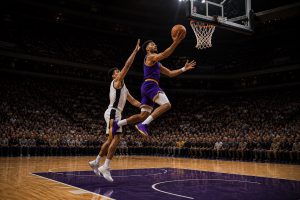 Lakers steal one on the road behind a 41-point night