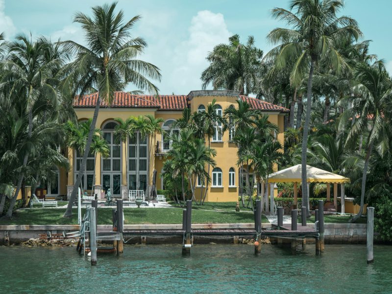 Mediterranean villa on Indian Creek — exterior