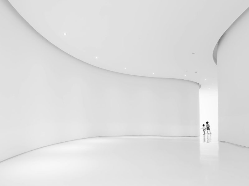 Ground-floor retail building on historic Flagler Street — gallery-ready space