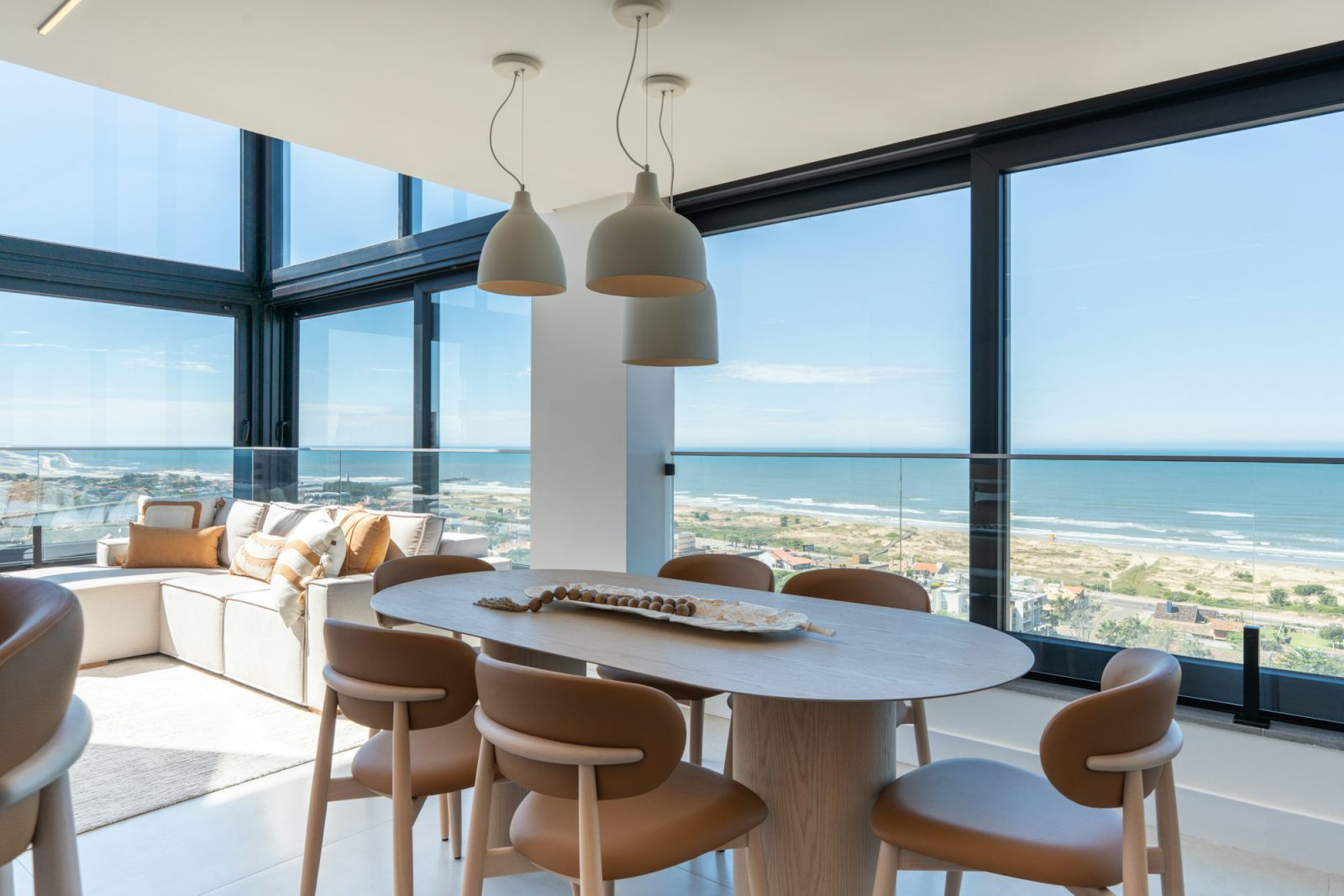 Bal Harbour oceanfront with a private elevator foyer — view from the residence