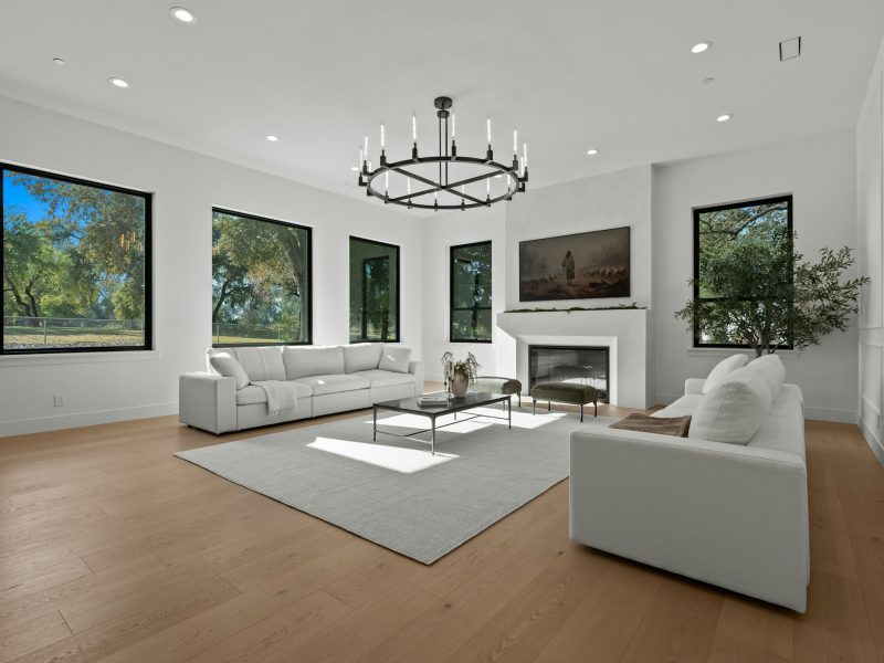 Restored 1920s Mediterranean in Buena Vista East — living room