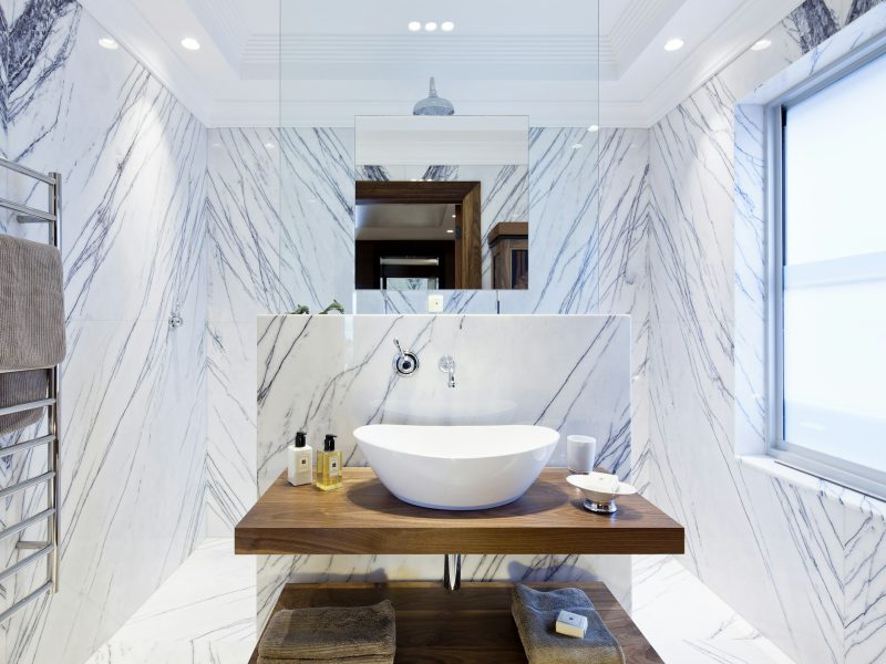 Gables Estates bayfront villa with deep-water dockage — bathroom