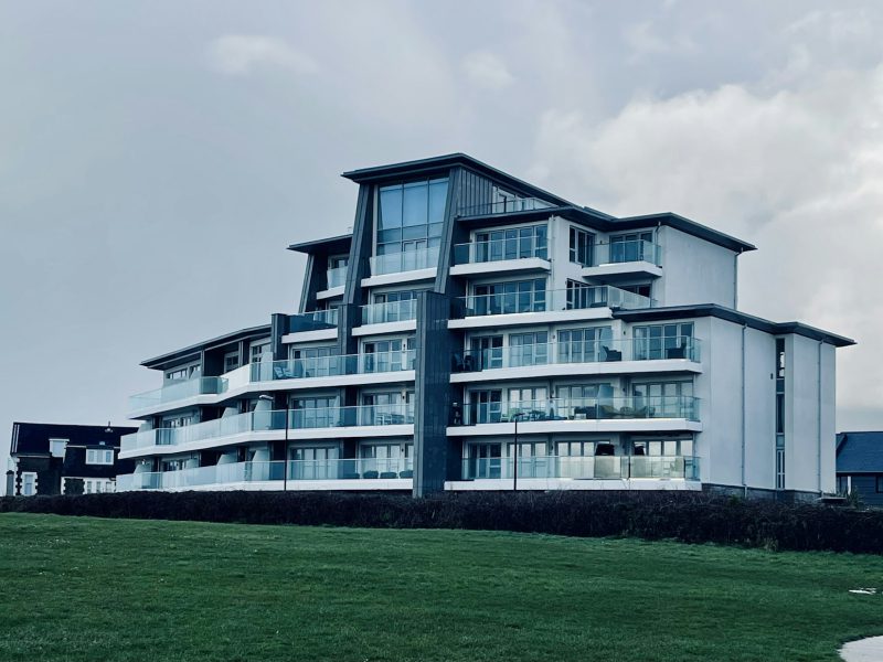 Boutique oceanfront condo in a brand-new building — exterior