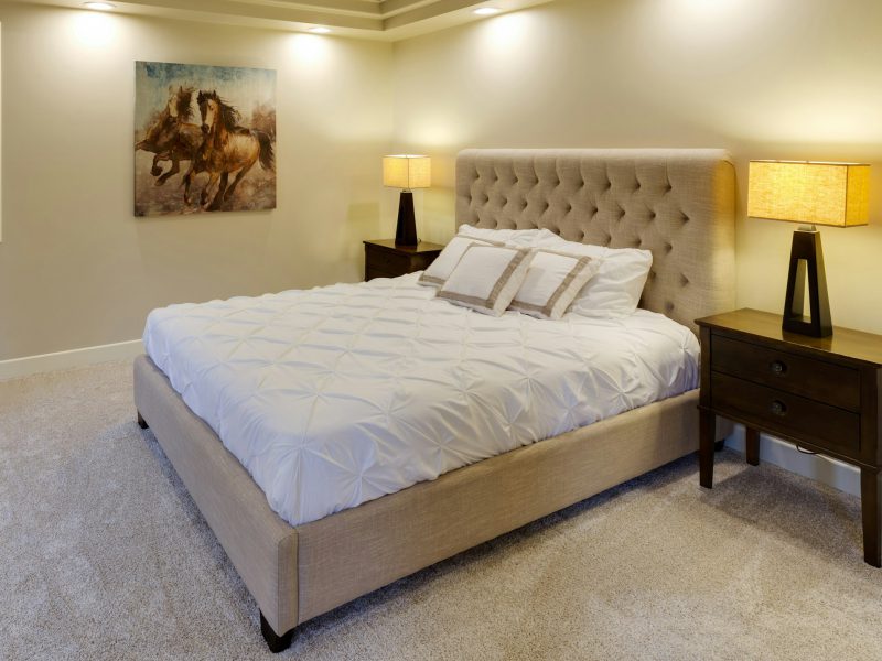 Furnished one-bedroom steps from Ocean Drive — bedroom