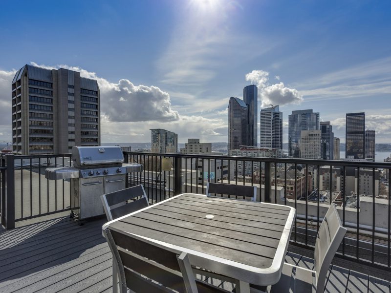 Penthouse above Brickell Avenue with a private sky terrace — view from the residence