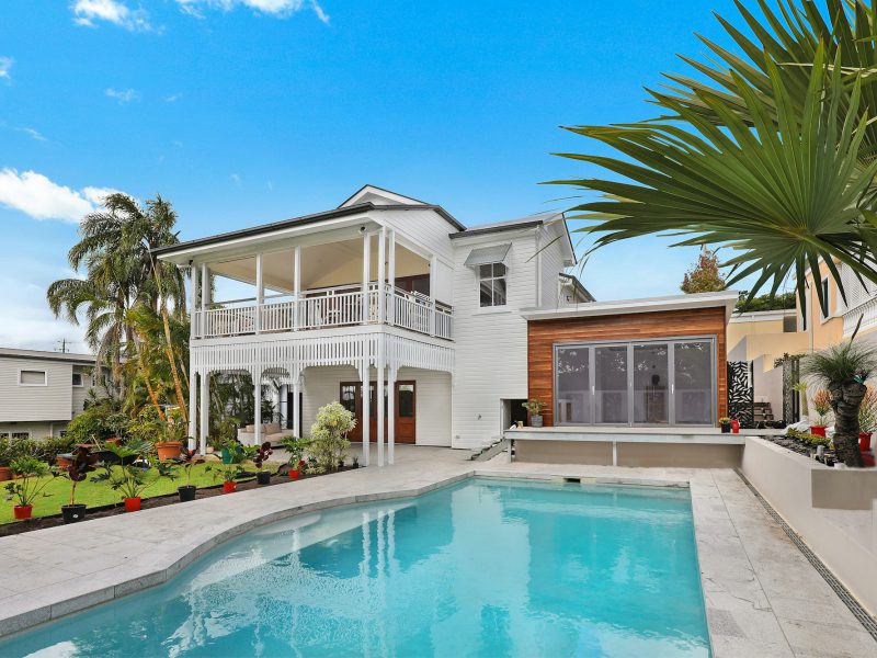 Restored 1920s Mediterranean in Buena Vista East — pool and garden