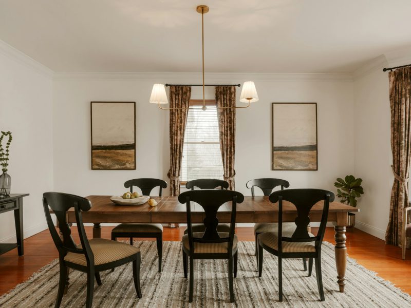 Updated ranch with a pool in the North Gables — dining area