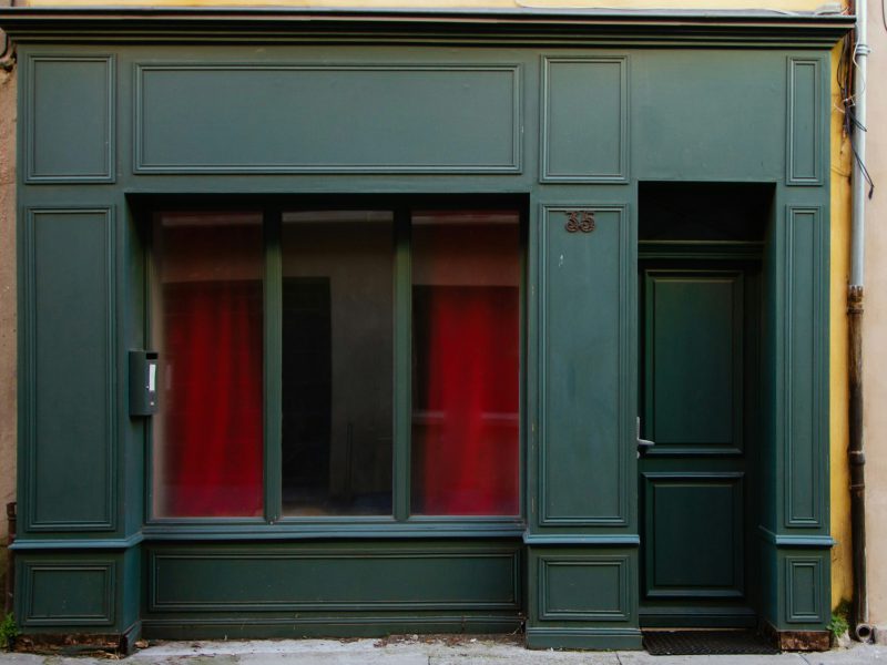 Corner storefront on Calle Ocho — street frontage