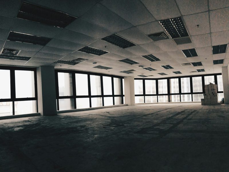 Ground-floor retail building on historic Flagler Street — upper-floor space