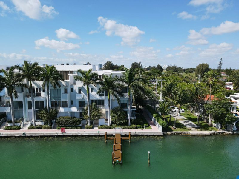 The waterfront neighborhood