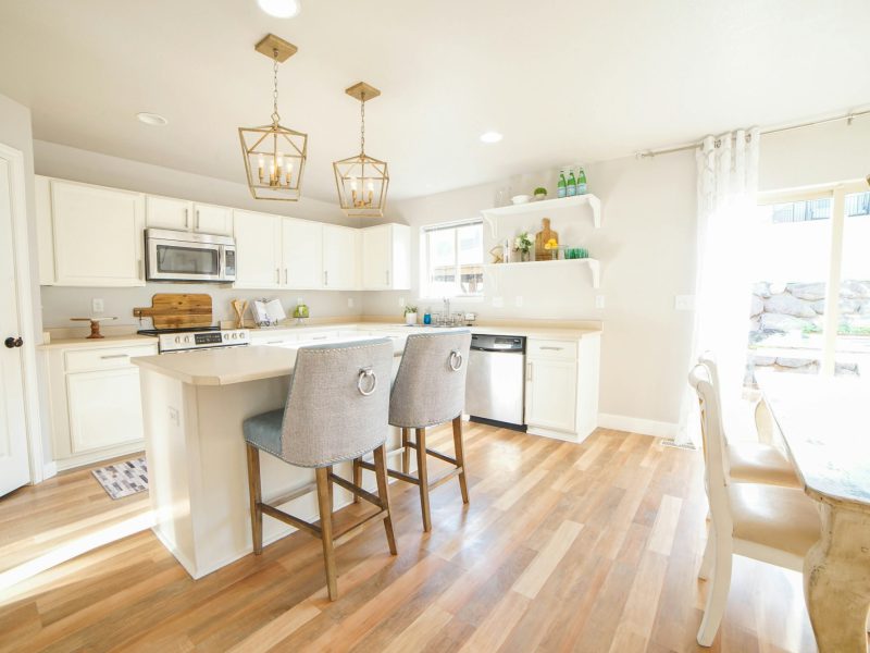 Gallery-district loft a block from the Wynwood Walls — kitchen