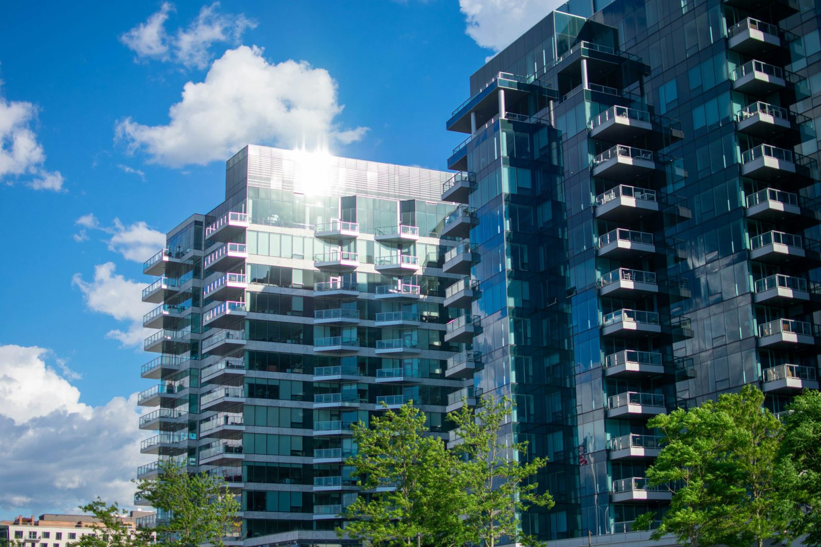 New-construction bayfront residence in Edgewater — exterior