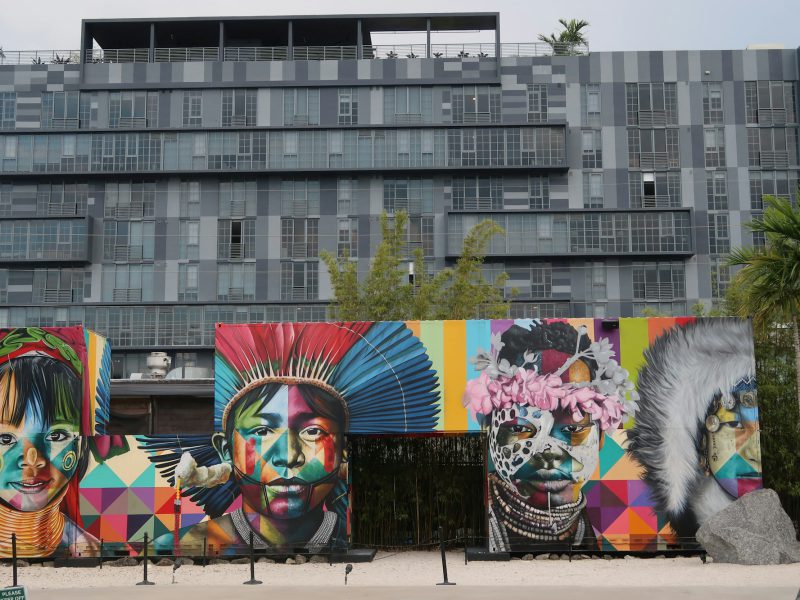 Mural-wrapped warehouse with creative-office approvals — murals on the block