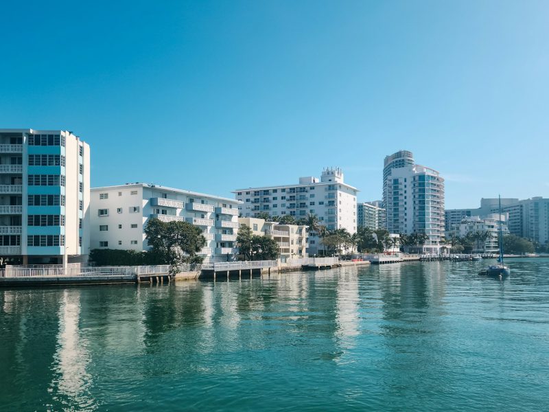 New-construction bayfront residence in Edgewater — bay view