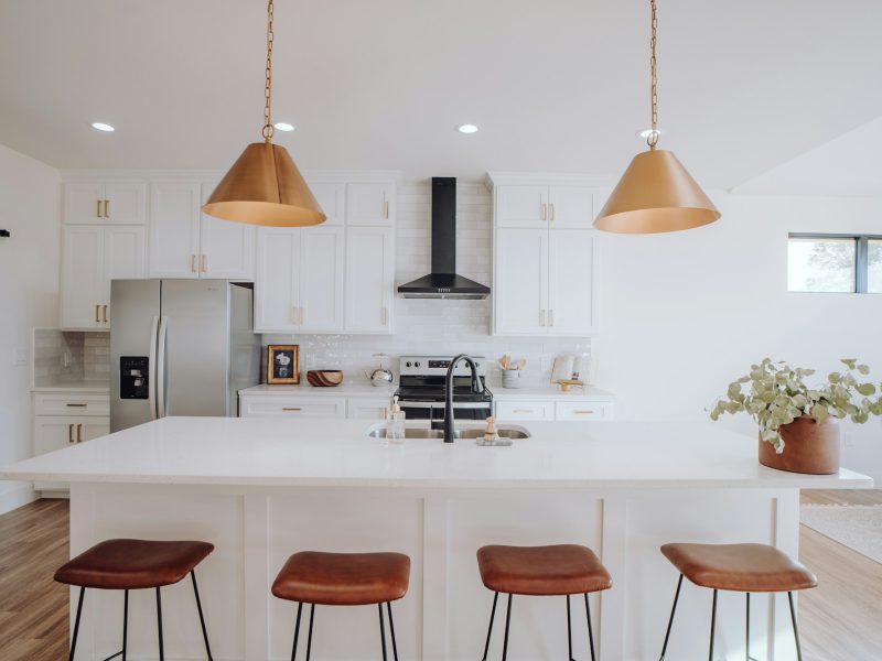 Sunset-facing one-bedroom at Paraiso Bay — kitchen