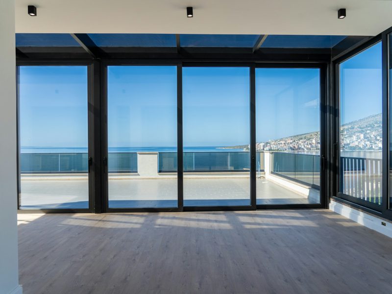 Faena District two-bedroom with beach service — living room