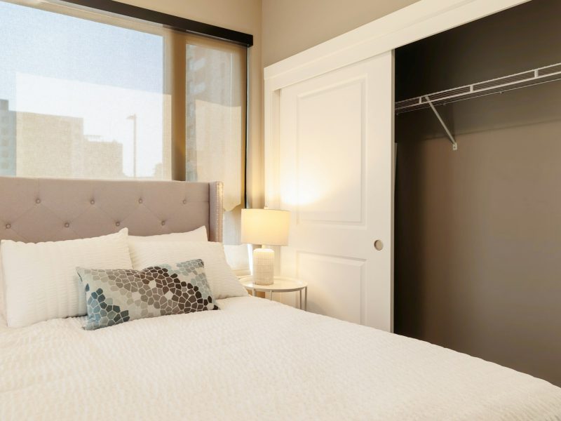 Furnished two-bedroom on the Sunny Isles sand — bedroom