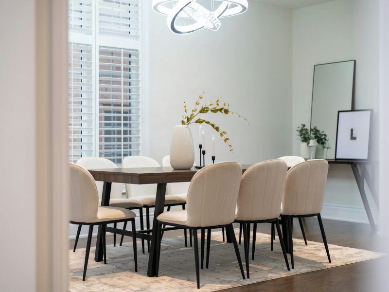 Industrial-chic loft in the Downtown arts corridor — dining area