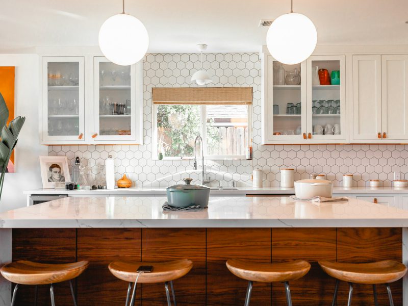 Biscayne Boulevard two-bedroom facing Bayfront Park — kitchen