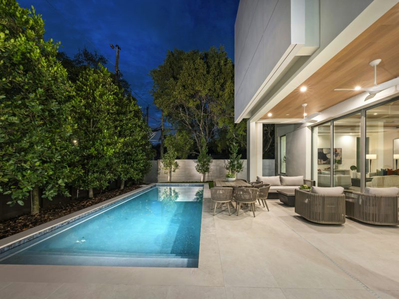 Lush tropical estate off Main Highway — pool and garden