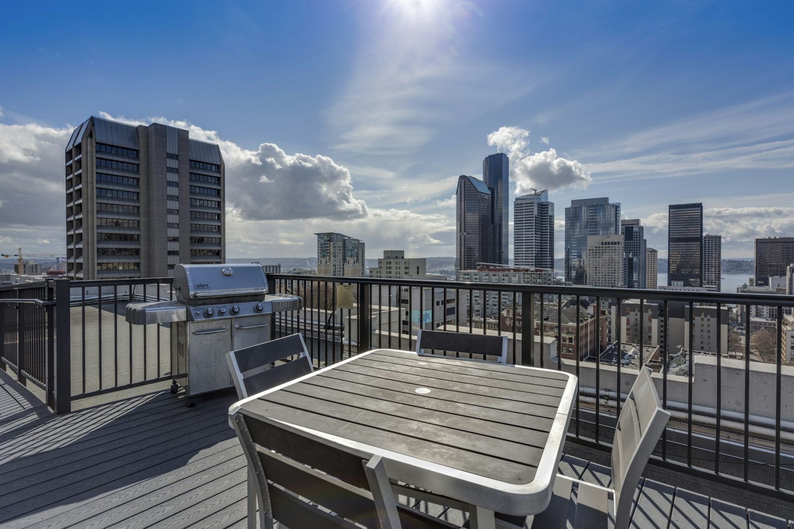 Penthouse above Brickell Avenue with a private sky terrace — view from the residence