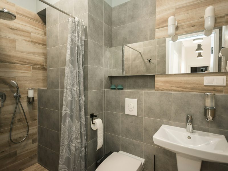 Boutique oceanfront condo in a brand-new building — bathroom