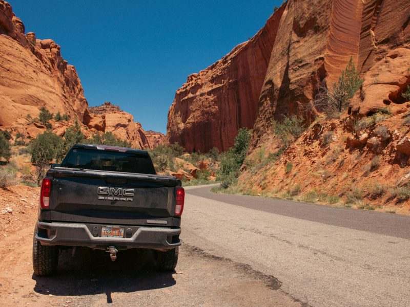 Black GMC Sierra, additional view