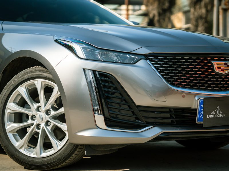 Gray Cadillac CT5, additional view