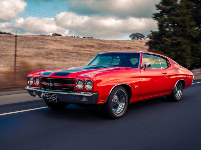 Red Chevrolet Chevelle, additional view