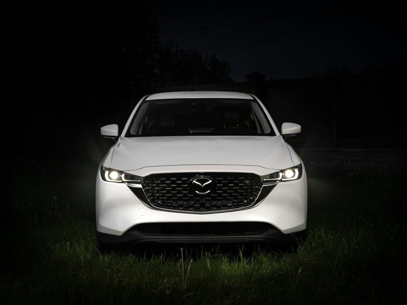White Mazda CX-5, additional view