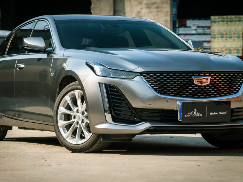 Gray Cadillac CT5, additional view
