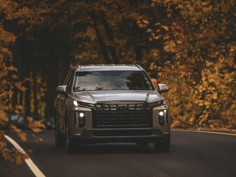 Gray Hyundai Palisade, additional view