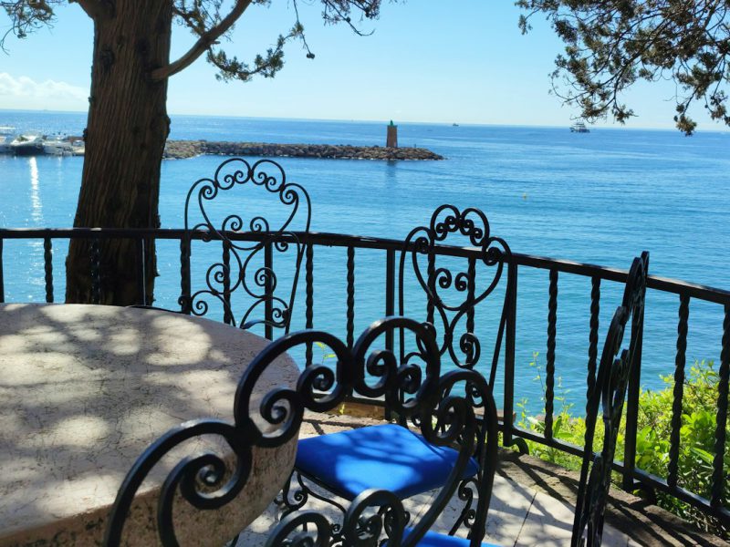 Villa Sette Archi — sea view from the terrace