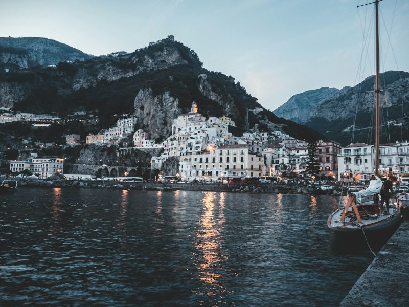 Amalfi — view of the coast