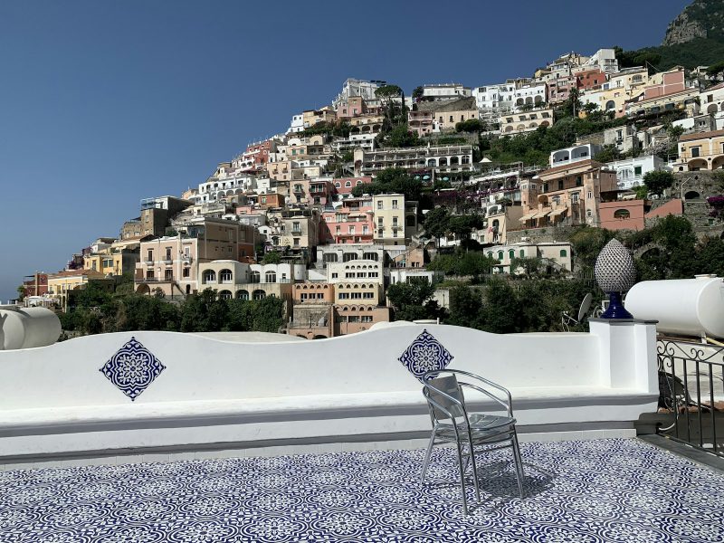 Casa del Campanile — view over the village