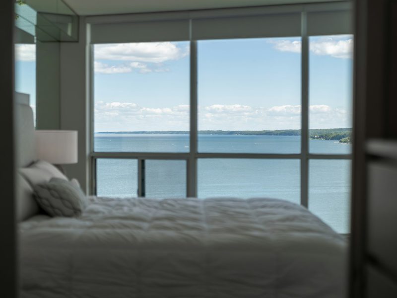 Palazzo Lunaria, Superior Sea View Double — bedroom