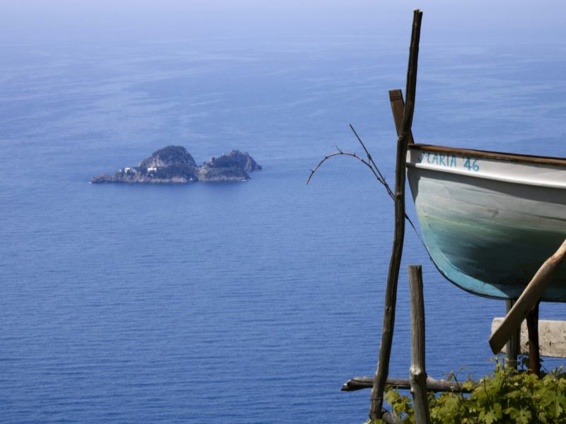 Praiano — view of the coast