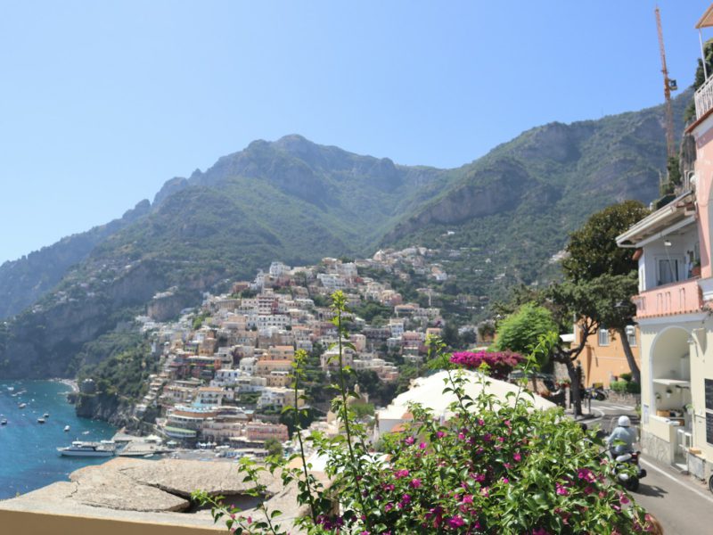Hotel Pergola Bianca — sea view from the terrace