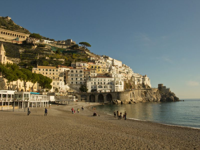 Minori — view of the coast